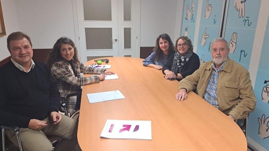 Reunión de Por La Rioja con la Asociación de Personas Sordas